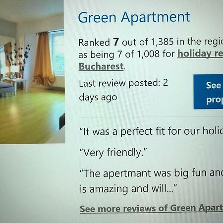 Green Apartment 59 부쿠레슈티 외부 사진